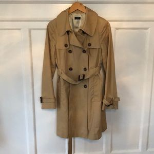 Jcrew classic belted trench
